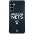 NBA Brooklyn Nets Standard - Black Galaxy A35 5G Clear Case