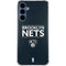 NBA Brooklyn Nets Standard - Black Galaxy A55 5G Clear Case