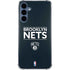 NBA Brooklyn Nets Standard - Black Galaxy A55 5G Clear Case