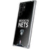 NBA Brooklyn Nets Standard - Black Galaxy S23 Ultra Clear Case