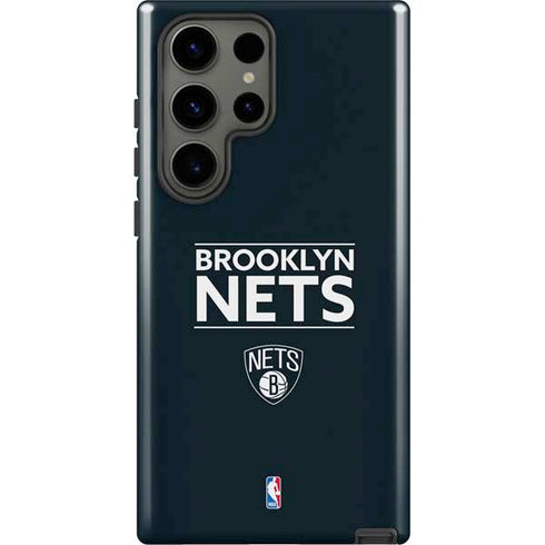 NBA Brooklyn Nets Standard - Black Galaxy S23 Ultra Pro Case