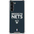 NBA Brooklyn Nets Standard - Black Galaxy S24 FE Clear Case