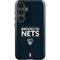 NBA Brooklyn Nets Standard - Black Galaxy S25 Plus Impact Case