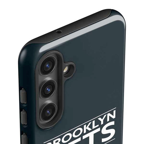 NBA Brooklyn Nets Standard - Black Galaxy S25 Plus Impact Case