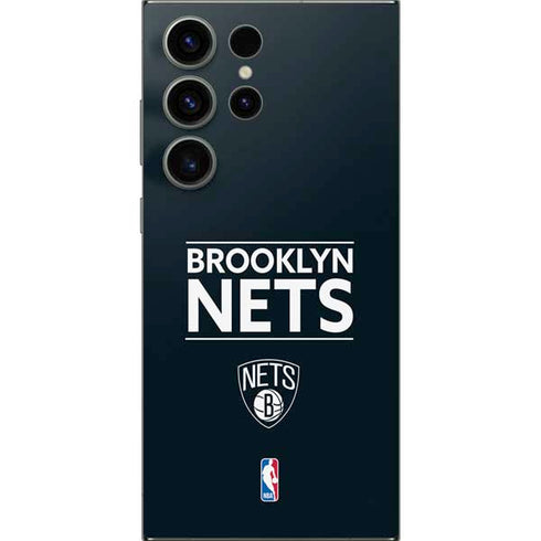 NBA Brooklyn Nets Standard - Black Galaxy S24 Ultra Skin