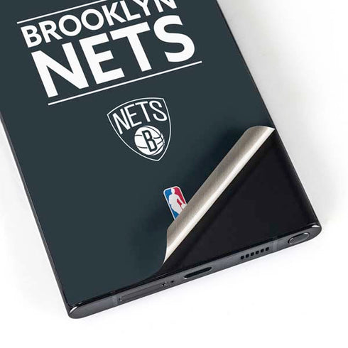 NBA Brooklyn Nets Standard - Black Galaxy S24 Ultra Skin