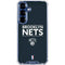 NBA Brooklyn Nets Standard - Black Galaxy S25 Clear Case