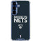 NBA Brooklyn Nets Standard - Black Galaxy S25 Plus Clear Case