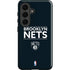 NBA Brooklyn Nets Standard - Black Galaxy S26 Impact Case