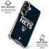 NBA Brooklyn Nets Standard - Black Galaxy S26 Plus Clear Case