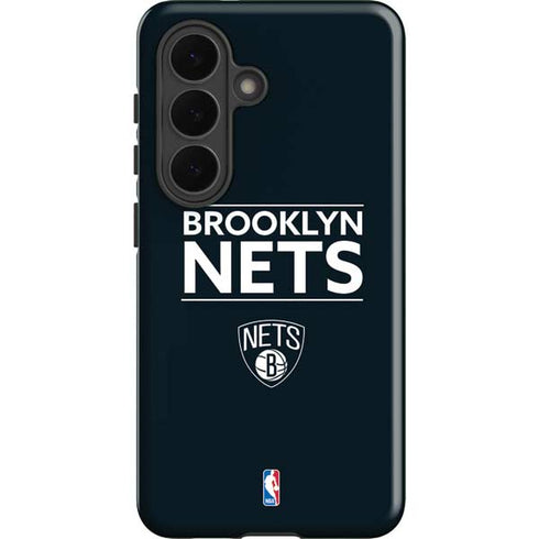 NBA Brooklyn Nets Standard - Black Galaxy S26 Plus Impact Case