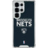 NBA Brooklyn Nets Standard - Black Galaxy S26 Ultra Clear Case