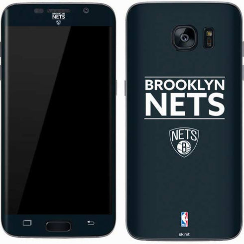 NBA Brooklyn Nets Standard - Black Galaxy S7 Skin