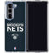 NBA Brooklyn Nets Standard - Black Galaxy Z Fold5 5G Clear Case