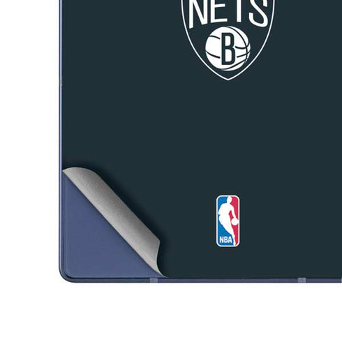 NBA Brooklyn Nets Standard - Black Galaxy Z Fold6 Skin