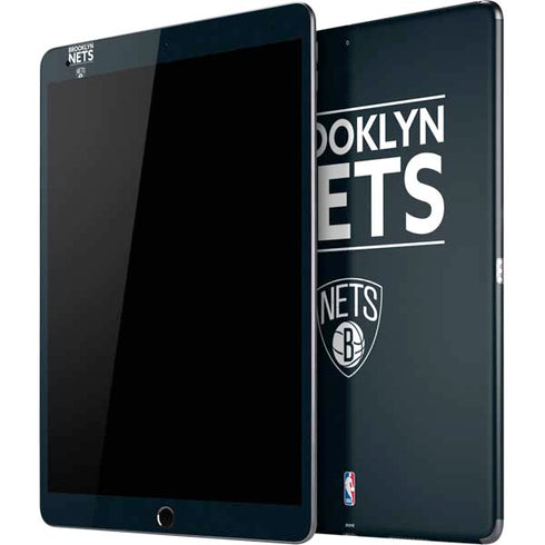 NBA Brooklyn Nets Standard - Black iPad Skins