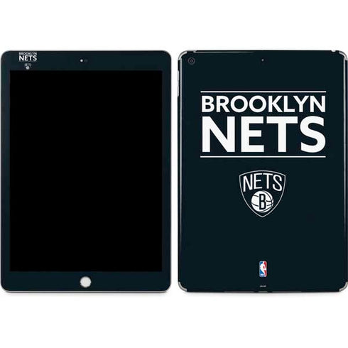 NBA Brooklyn Nets Standard - Black Apple iPad Skin