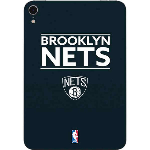 NBA Brooklyn Nets Standard - Black Apple iPad Mini Skin