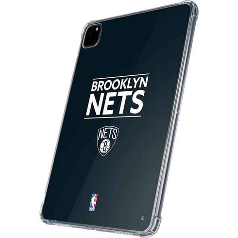 NBA Brooklyn Nets Standard - Black iPad Pro 11in (2024) Clear Case