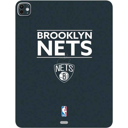 NBA Brooklyn Nets Standard - Black iPad Pro 13in M4 (2024) Skin