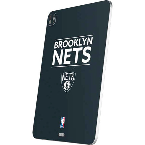 NBA Brooklyn Nets Standard - Black iPad Pro 13in M4 (2024) Skin