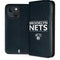 NBA Brooklyn Nets Standard - Black iPhone 14 Folio Case