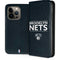 NBA Brooklyn Nets Standard - Black iPhone 14 Pro Folio Case