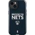 NBA Brooklyn Nets Standard - Black iPhone 15 Impact Case