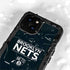 NBA Brooklyn Nets Standard - Black iPhone 15 Plus Waterproof Case