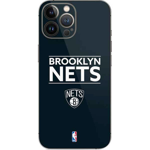 NBA Brooklyn Nets Standard - Black iPhone 15 Pro Max Skin