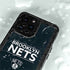 NBA Brooklyn Nets Standard - Black iPhone 15 Pro Waterproof Case