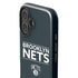 NBA Brooklyn Nets Standard - Black iPhone 16 Impact Case