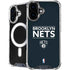 NBA Brooklyn Nets Standard - Black iPhone 16 MagSafe Case