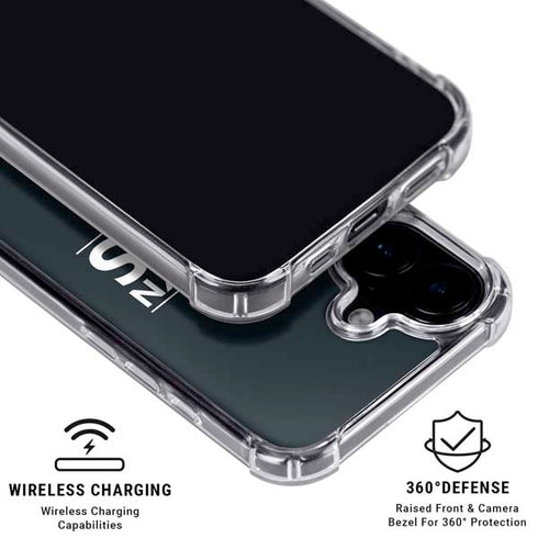 NBA Brooklyn Nets Standard - Black iPhone 16 MagSafe Case