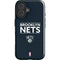 NBA Brooklyn Nets Standard - Black iPhone 16 Plus Impact Case