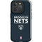NBA Brooklyn Nets Standard - Black iPhone 16 Pro Impact Case