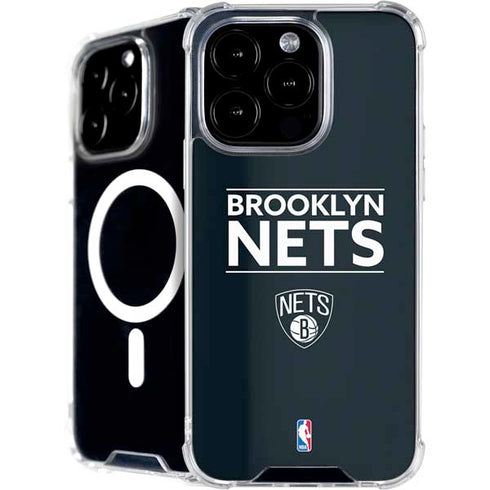 NBA Brooklyn Nets Standard - Black iPhone 16 Pro Max MagSafe Case