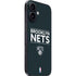 NBA Brooklyn Nets Standard - Black iPhone 16 Skin