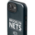 NBA Brooklyn Nets Standard - Black iPhone 16e Impact Case