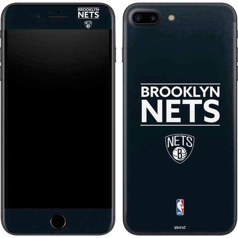 NBA Brooklyn Nets Standard - Black iPhone 7 Plus Skin