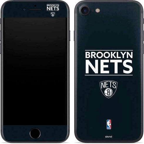 NBA Brooklyn Nets Standard - Black iPhone 7 Skin