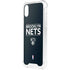 NBA Brooklyn Nets Standard - Black iPhone XS Clear Case