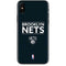 NBA Brooklyn Nets Standard - Black iPhone XS Skin