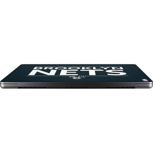 NBA Brooklyn Nets Standard - Black Apple MacBook Pro 14-inch Skin