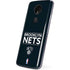 NBA Brooklyn Nets Standard - Black Moto E5 Plus Skin