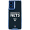 NBA Brooklyn Nets Standard - Black Moto G Play 4G (2024) Clear Case