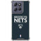 NBA Brooklyn Nets Standard - Black Moto G Play 5G (2025) Clear Case