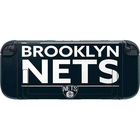 NBA Brooklyn Nets Standard - Black Nintendo Switch 2 (2025) with Joy-Con Skin
