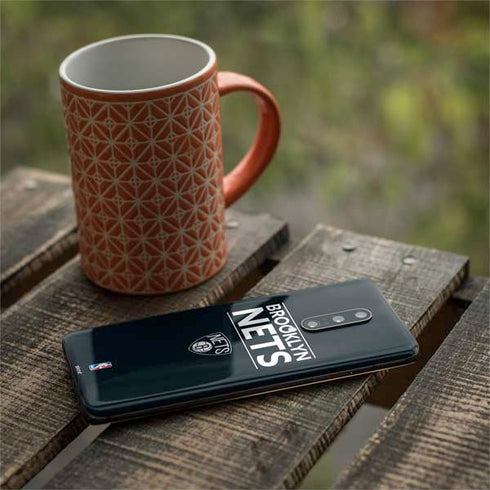 NBA Brooklyn Nets Standard - Black OnePlus 7 Pro Skin