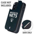 NBA Brooklyn Nets Standard - Black Otterbox Defender iPhone Skin
